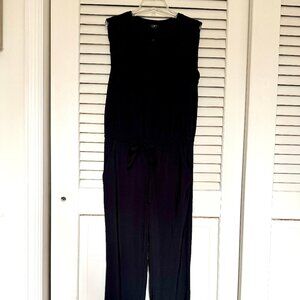 Sleeveless Black Jumpsuit XS LOFT NEW w/o Tags